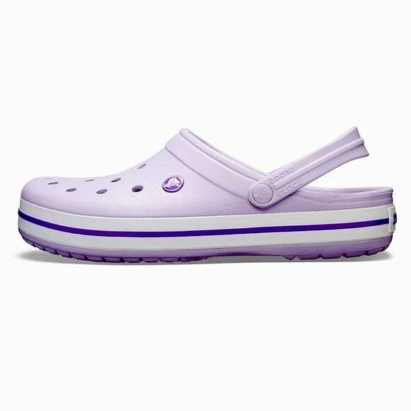 NWOT Crocs Unisex-Adult Crocband Clog Lavender/Purple, 8 Women/6 Men - Picture 1 of 16